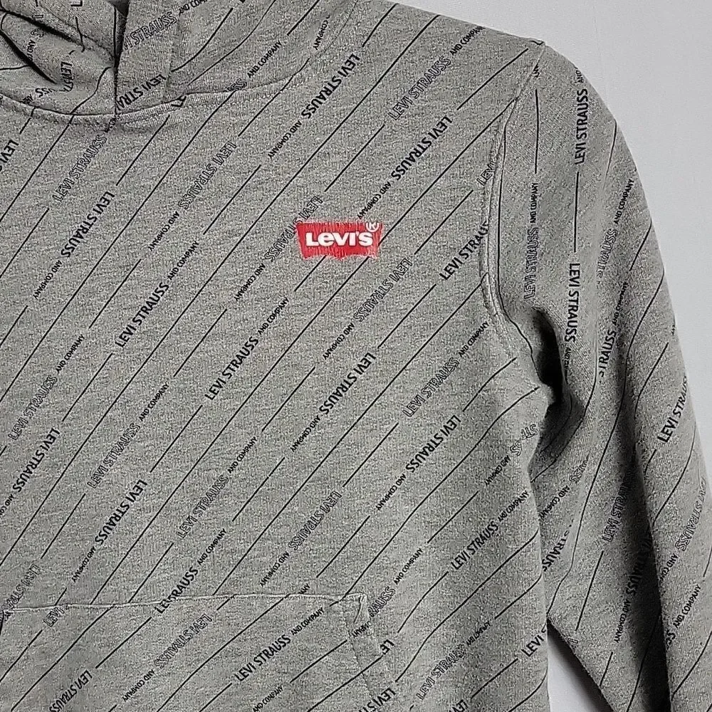 🖤5/$20🖤 LEVI'S.. gray hoodie..Sweater..